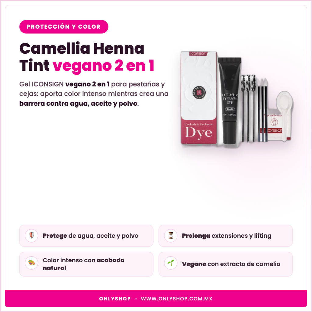 Camellia Henna Tint — descripción y beneficios | OnlyShop