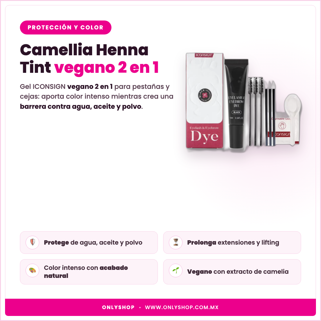 Camellia Henna Tint — descripción y beneficios | OnlyShop