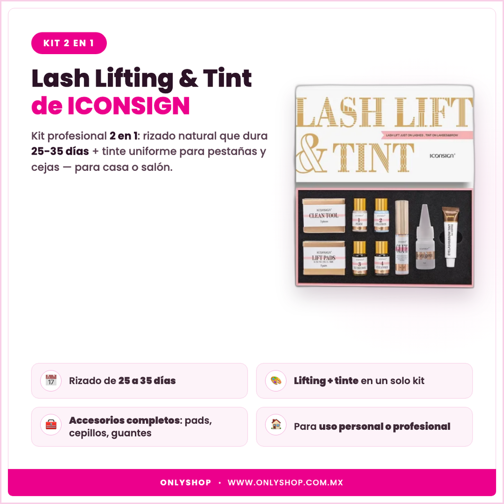 Kit Lifting & Tint ICONSIGN — descripción y beneficios | OnlyShop