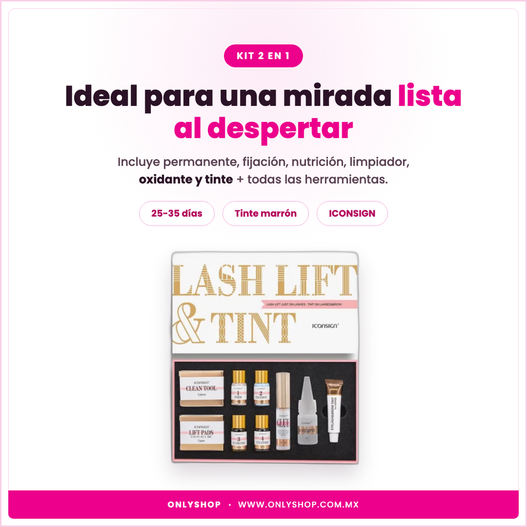 Kit Lifting & Tint ICONSIGN — ideal para | OnlyShop