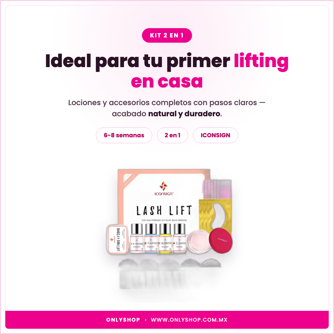 Kit 2N1 Lash & Brow ICONSIGN — ideal para | OnlyShop
