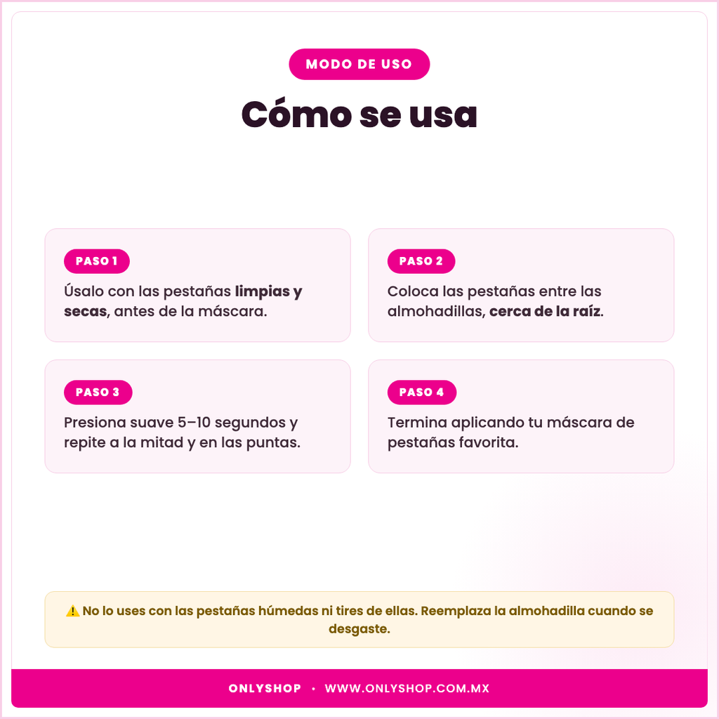 Enchinador Sin Cepillo — modo de uso | OnlyShop