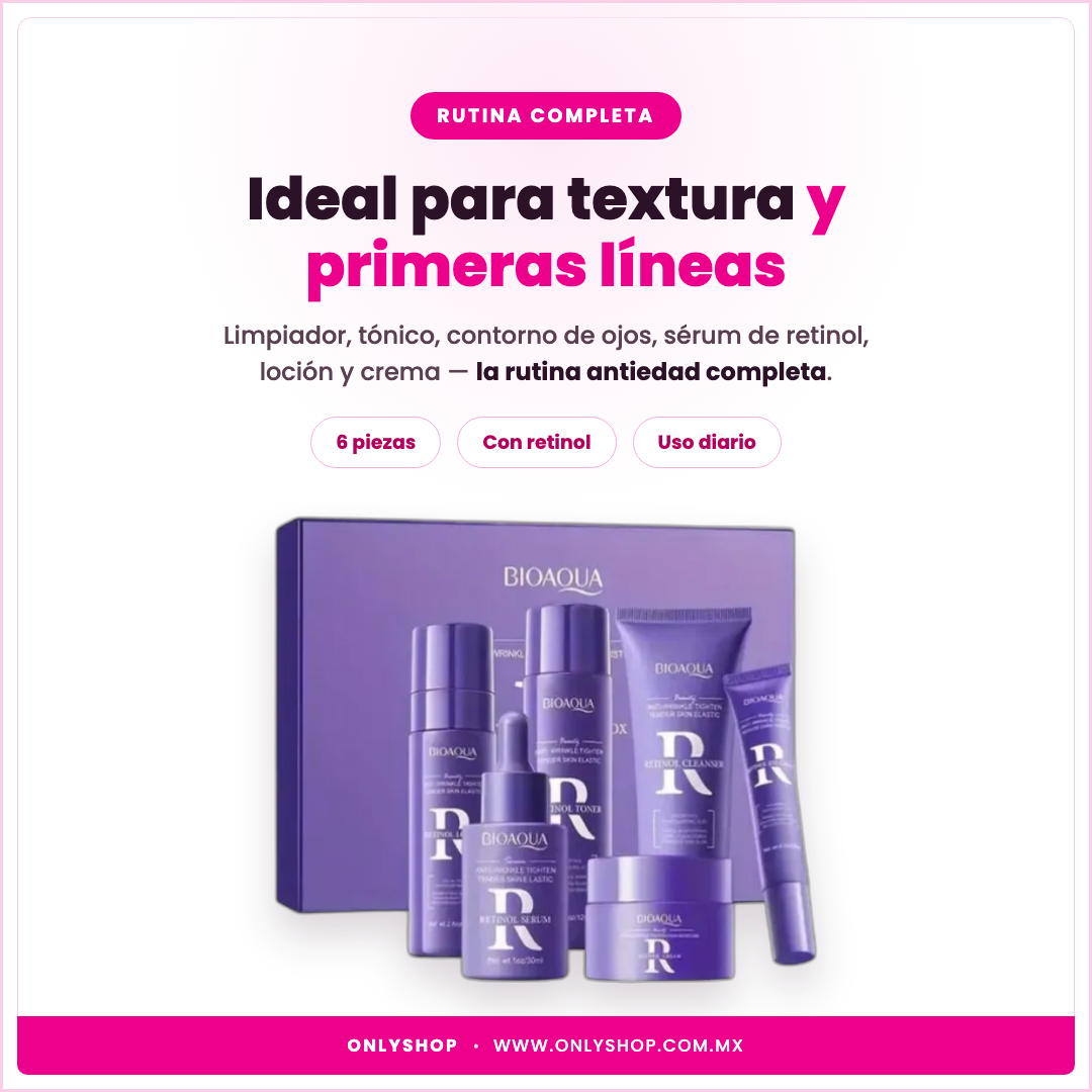 Set Retinol Bioaqua — ideal para | OnlyShop