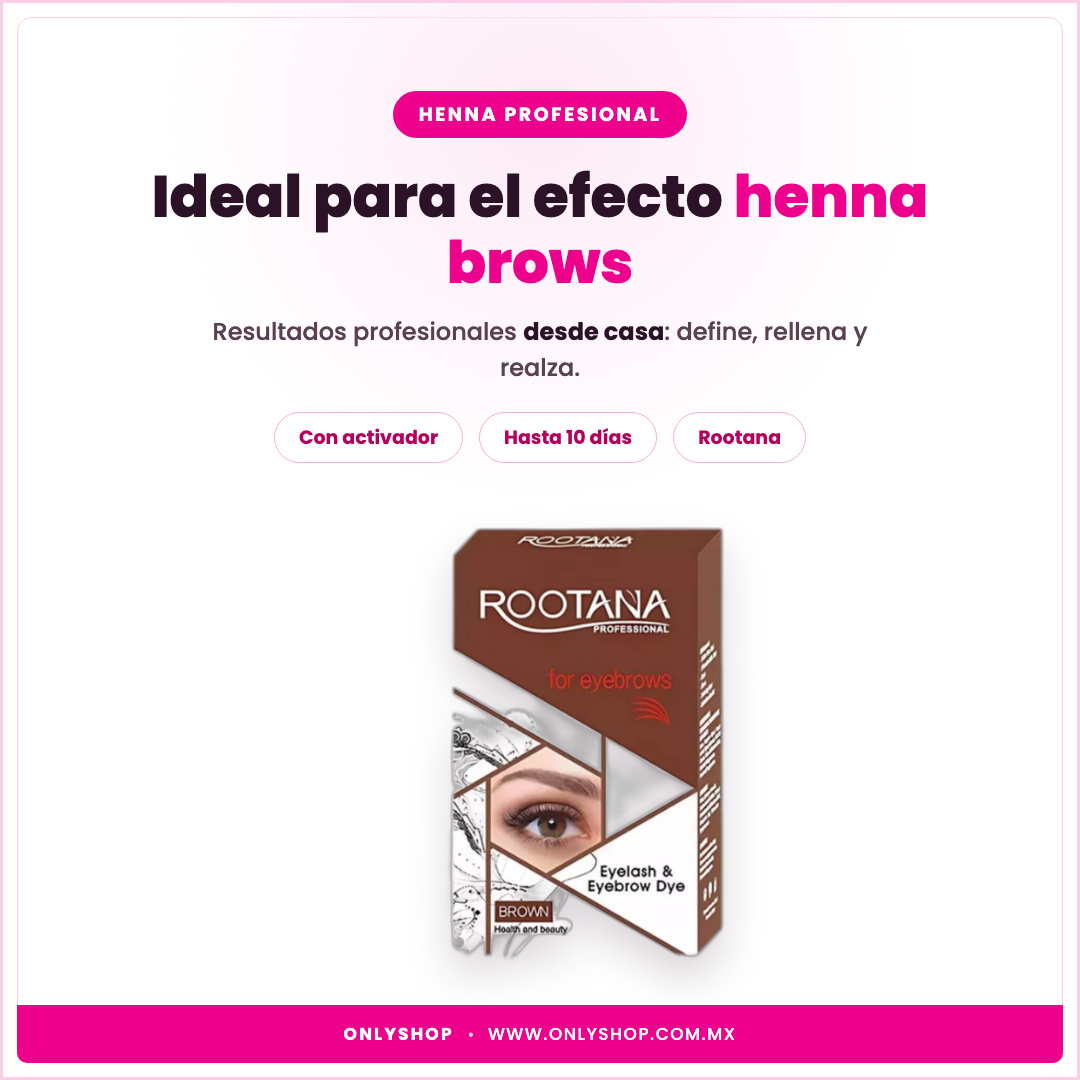 Gel Tinta Henna Rootana — ideal para | OnlyShop