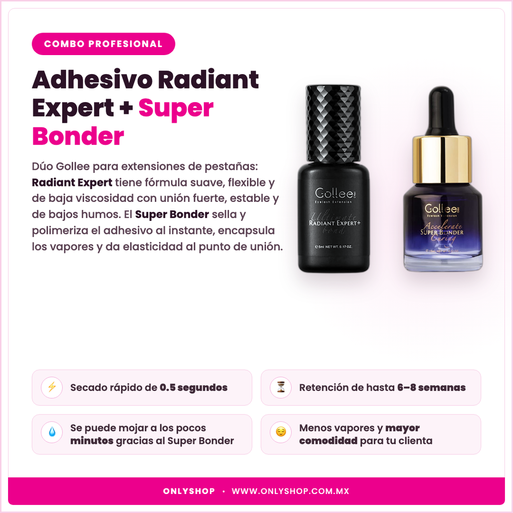 Adhesivo Radiant Expert + Super Bonder — descripción y beneficios | OnlyShop