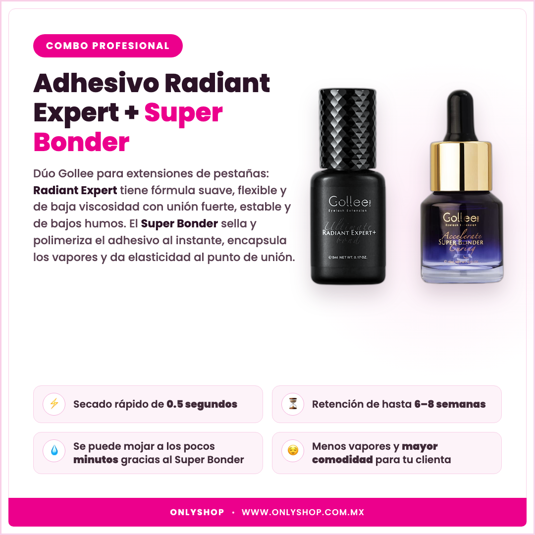 Adhesivo Radiant Expert + Super Bonder — descripción y beneficios | OnlyShop