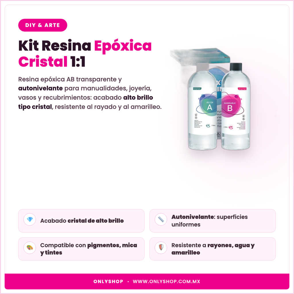 Kit Resina Epóxica — descripción y beneficios | OnlyShop