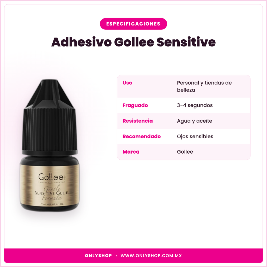 Adhesivo Gollee Sensitive — especificaciones | OnlyShop
