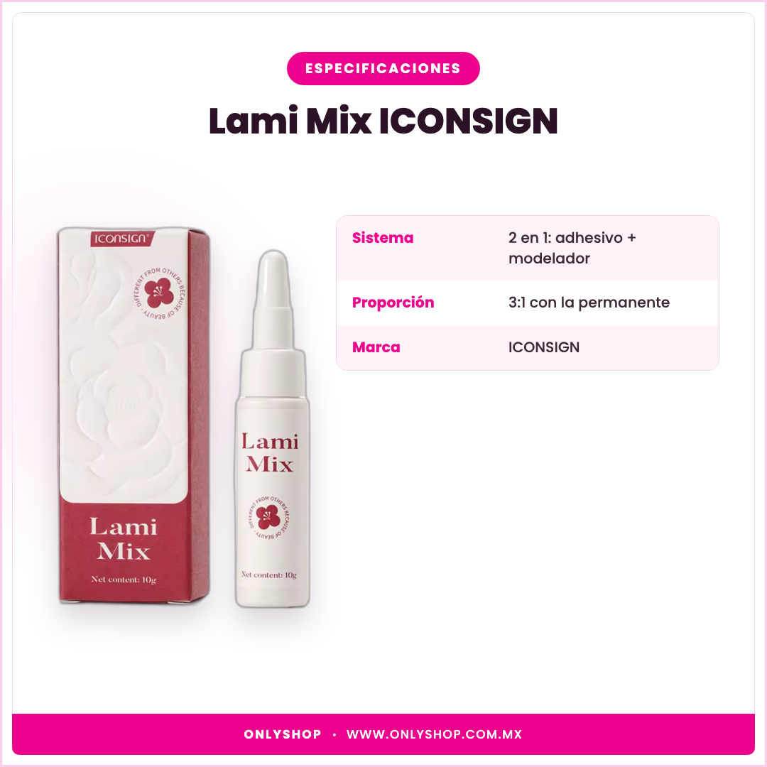 Lami Mix ICONSIGN — especificaciones | OnlyShop