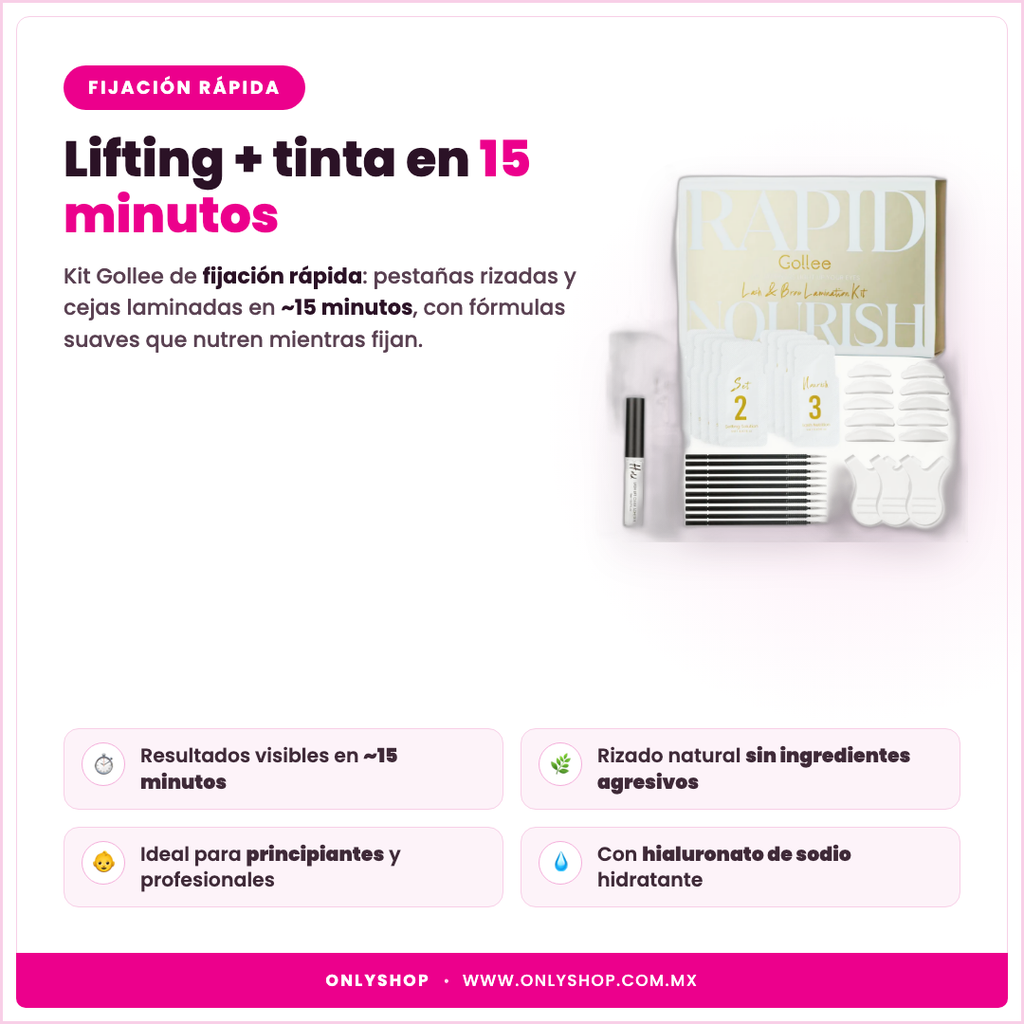 Kit Lifting Rápido Gollee — descripción y beneficios | OnlyShop