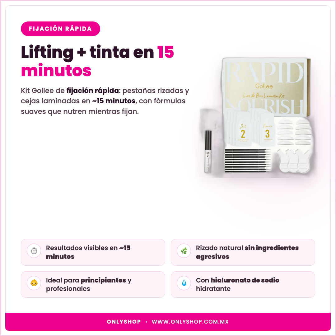 Kit Lifting Rápido Gollee — descripción y beneficios | OnlyShop
