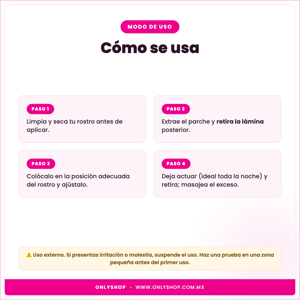 Bio Collagen Deep Mask — modo de uso | OnlyShop
