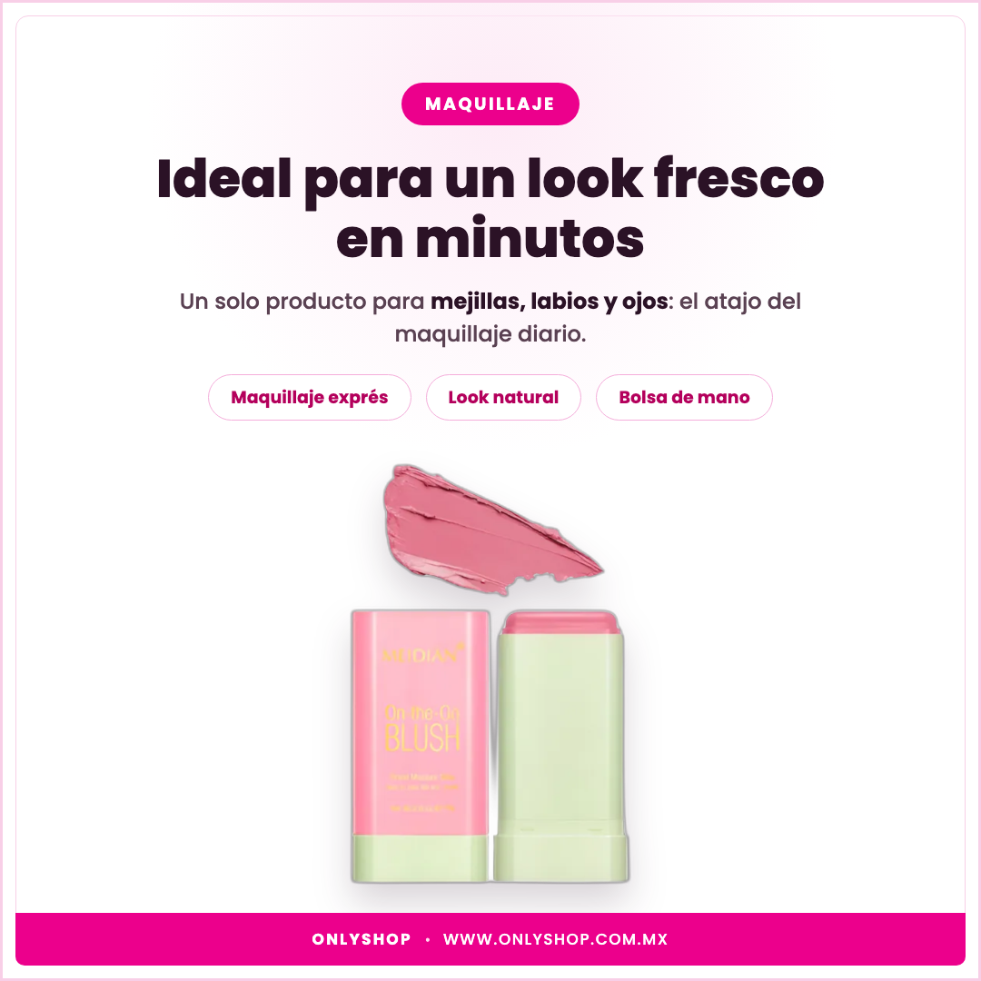 Rubor en Barra 3 en 1 — ideal para | OnlyShop