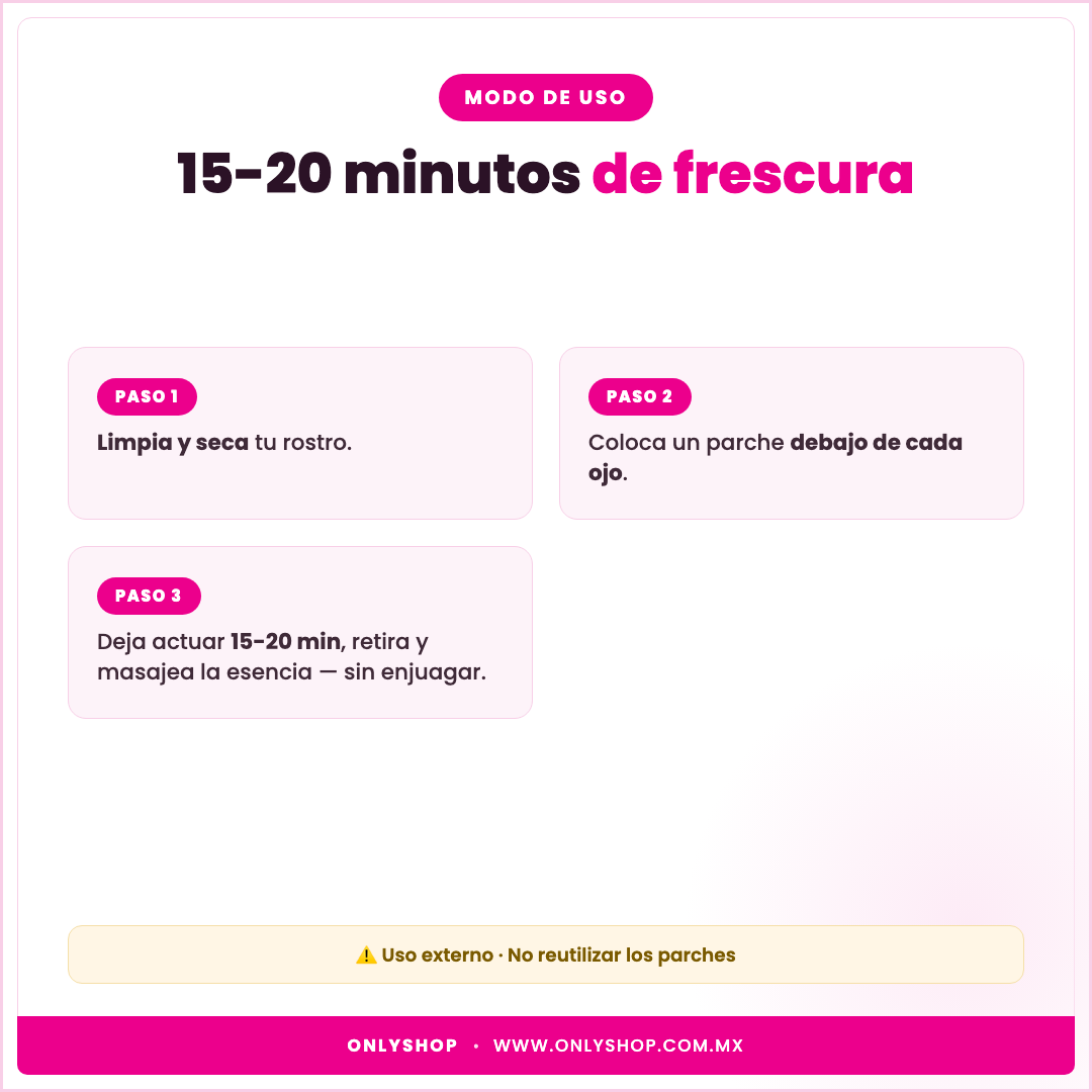 Parches Cúrcuma BIOAQUA 80 pzas — modo de uso | OnlyShop