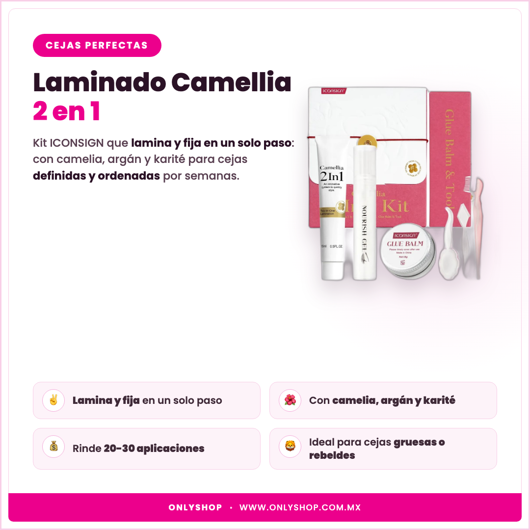 Kit Laminado Camellia — descripción y beneficios | OnlyShop