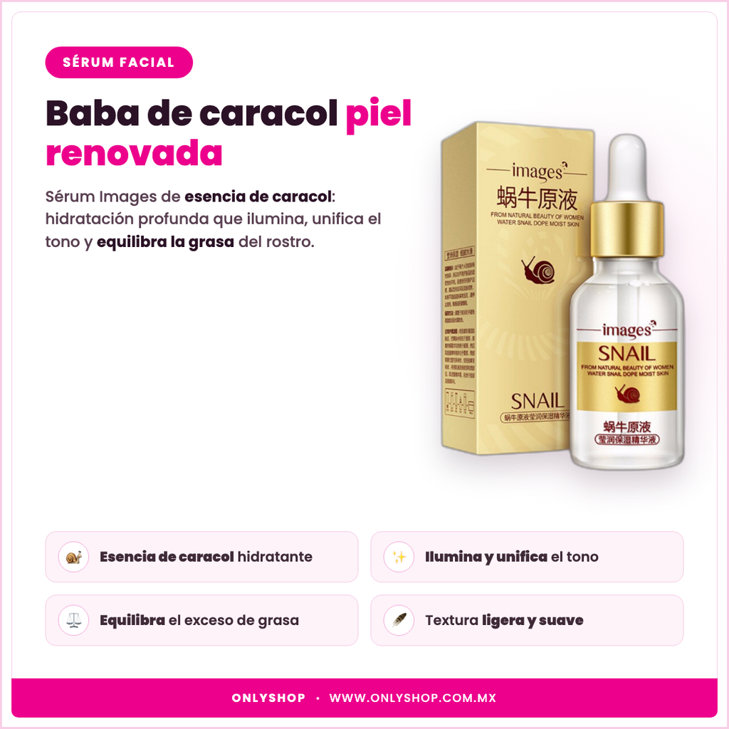 Sérum Snail Rorec — descripción y beneficios | OnlyShop