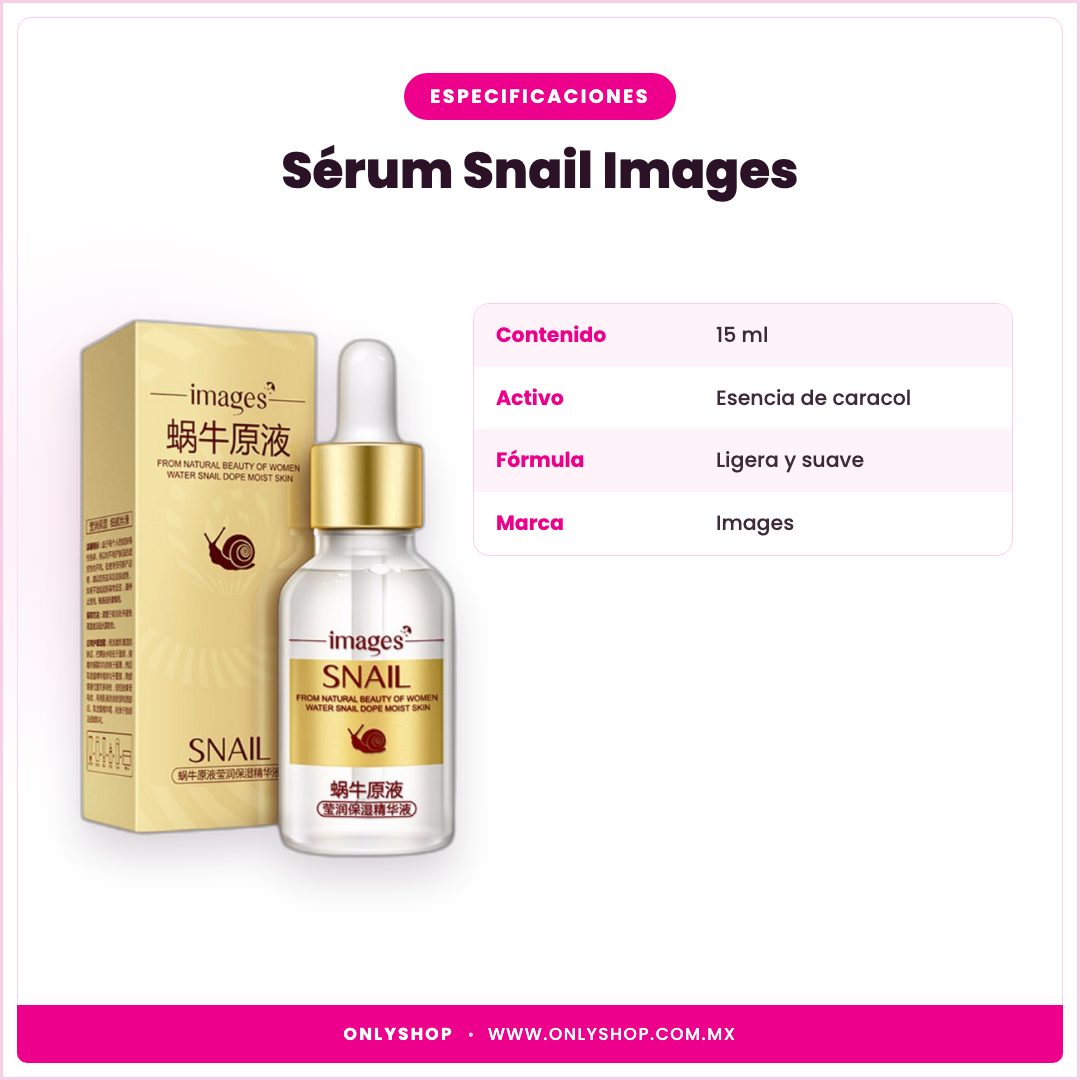 Sérum Snail Rorec — especificaciones | OnlyShop