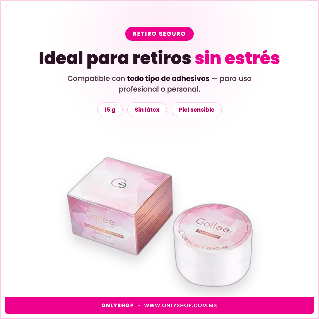 Removedor en Crema Gollee — ideal para | OnlyShop