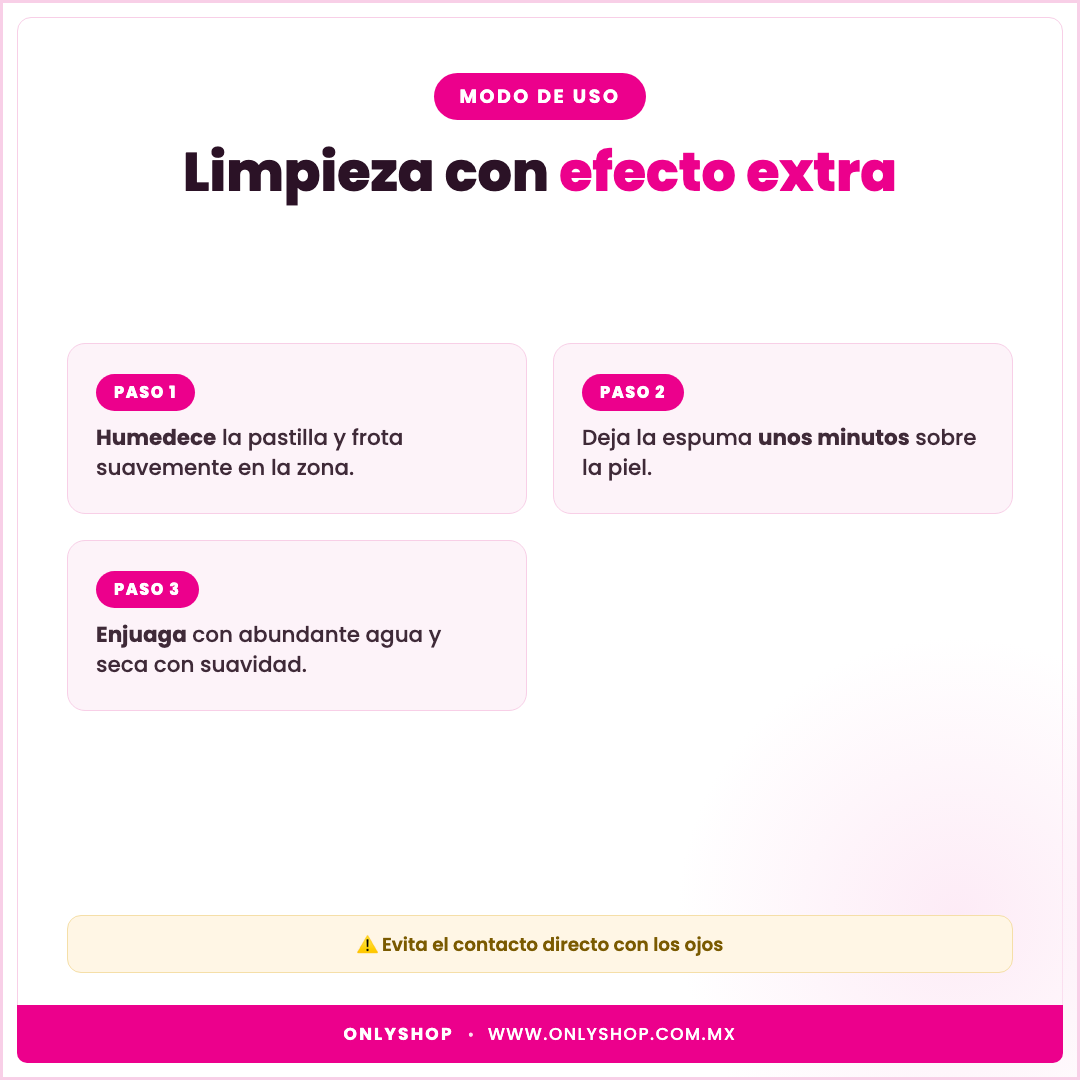 Jabón de Cúrcuma — modo de uso | OnlyShop
