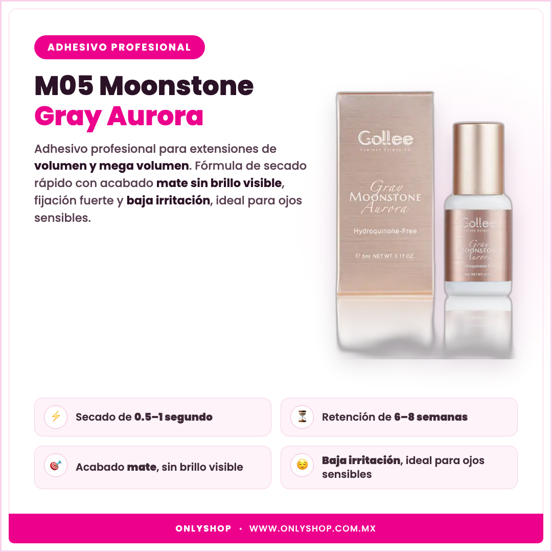 M05 Moonstone Glue — descripción y beneficios | OnlyShop