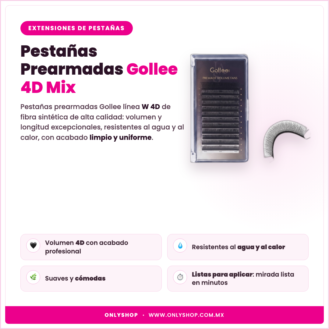 Blister Gollee 4D Mix — descripción y beneficios | OnlyShop