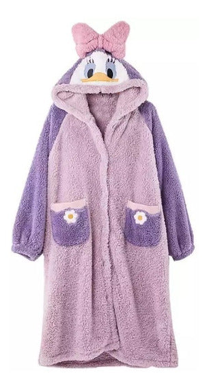 Bata Dormir Peluche Daisy Blanca Nieves Suave Soft OnlyShop Mexico