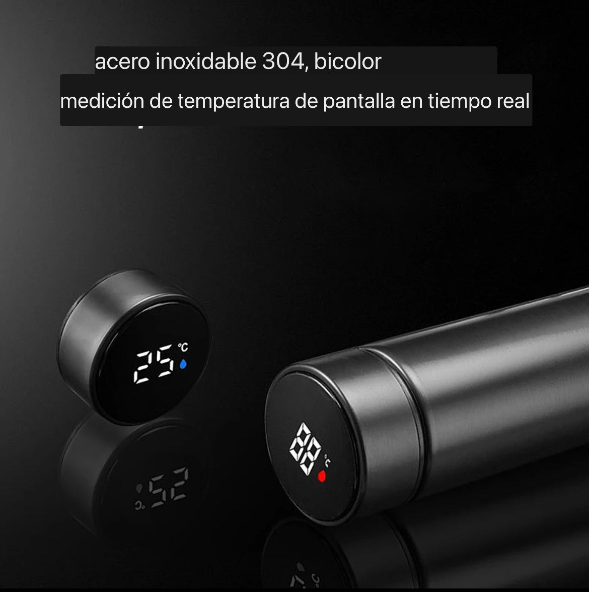 Termo Inteligente Digital Lector De Temperatura Pantalla Led OnlyShop Mexico